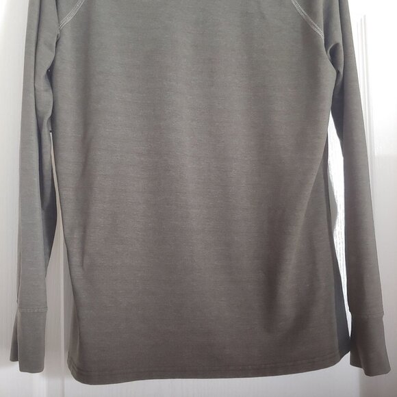 Kull Womens Gray L-Sleeve Turtle Neck Pullover Camping Hiking Outdoors XL - Picture 8 of 11